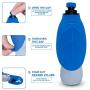 Old Scout Portable Water Bottle for Dogs, 27 oz Heavy Duty Stainless Steel Dog Water Bottle Lightweight and Convenient Water Dispenser for Travel or Home