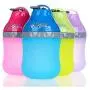 OCSOSO Dog Water Bottle Portable Silicone Folding Pets Bowl Travel Pet Canteen Outdoor Collapsing Water Feeding Bottles Kettle with Carabiner Clip for Dogs Cats 200ML 400ML. OCSOSO Dog Water Bottle Portable Silicone Folding Pets Bowl Travel Pet Canteen Outdoor Collapsing Water Feeding Bottles Kettle with Carabiner Clip for Dogs Cats 200ML 400ML.