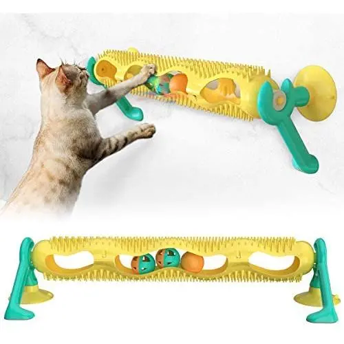 LI-GELISI Pet cat Toy Track Ball cat Toy Special Plate Training Function Improve Intelligence LI-GELISI Pet cat Toy Track Ball cat Toy Special Plate Training Function Improve Intelligence