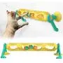 LI-GELISI Pet cat Toy Track Ball cat Toy Special Plate Training Function Improve Intelligence LI-GELISI Pet cat Toy Track Ball cat Toy Special Plate Training Function Improve Intelligence