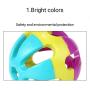 XIHONGSHIR Dog Toys Balls, Dog Toys Squeaky Balls, Plastic Balls, Nontoxic Bite Resistant, Exercise Game Balls, Hollow Toy Balls, 3Pcs, Medium,7.5cm