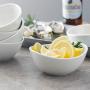 Sweese 10 Ounce Small Bowls - set of 6 and Butter Dish with Cover