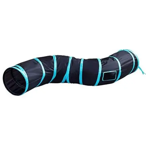 BEIKOTT Collapsible Cat Tunnel, Cat Tube Kitty Tunnel, Cat Pet Tunnel Toys with Peek Hole and Toy Ball, Small pet Tunnel for Kitty, Puppy, Rabbit BEIKOTT Collapsible Cat Tunnel, Cat Tube Kitty Tunnel, Cat Pet Tunnel Toys with Peek Hole and Toy Ball, Small pet Tunnel for Kitty, Puppy, Rabbit