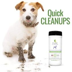 Pure and Natural Pet - Grooming and Cleansing Wipes Lavender and Rosemary 50 Wipes (PN257)