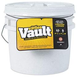 Gamma2 Vittles Vault 10 lb Airtight Bucket Container for Food Storage, Food Grade and BPA Free