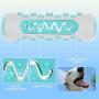 CYX Dog Chew Molar Stick Toys Clean Teeth Oral Care,Bite Resistant and Chewy-Resistant Health Materials Suitable,for Dental Care of Large Medium and Small Dogs Teeth Cleaning Toy for Pets-(Bule)