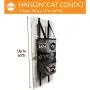 K&H Pet Products Hangin Cat Condo Door Mounted Cat Furniture Cat Tree