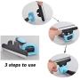 DELE Professional Deshedding Brush, Grooming Brush for Dog and Cat Hair with 4 inches Edge. Pet Reduces Shedding Tool Comb, Large Size