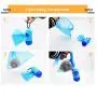 AGECASH A Collapsible Dog Bowl,Portable Travel Silicone Pet Bowl, Expandable for Dog/Cat Food Water Feeding,Portable Travel Bowl for Camping AGECASH A Collapsible Dog Bowl,Portable Travel Silicone Pet Bowl, Expandable for Dog/Cat Food Water Feeding,Portable Travel Bowl for Camping
