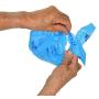 ARAD set of 20 Doggie Waste Bags, Pet Poop Mittens with Handles, Disposable Pet Supplies, Blue