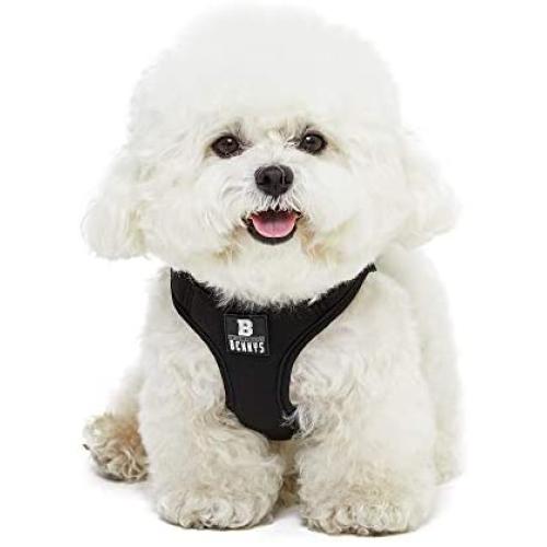 THE ZOOS Thezoos Bennys Basic Harness Comfortable Vest Fit Simple Size Adjustment Easy Control Soft No Pull Dog All Weather for Puppies Small Medium Dogs