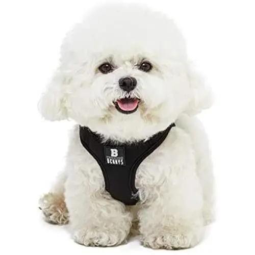 THE ZOOS Thezoos Bennys Basic Harness Comfortable Vest Fit Simple Size Adjustment Easy Control Soft No Pull Dog All Weather for Puppies Small Medium Dogs