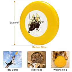 Pet Frisbee Flying Disc Dog Toy - Multifunction Lone Bird and Chick
