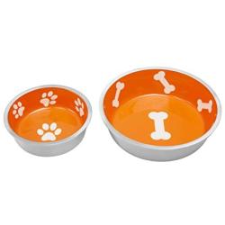 Indipets Super Max Dog Bowl - Heavy Duty Sand Casted Aluminum