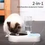 ASENVER 2-in-1 Automatic Dog Feeder Multi Function Cat Feeding Dispenser Detachable Dog Water Bottle and Food Bowl ASENVER 2-in-1 Automatic Dog Feeder Multi Function Cat Feeding Dispenser Detachable Dog Water Bottle and Food Bowl