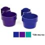 Ware Manufacturing Ware Plastic Slide-N-Lock Small Pet Crock, 10 Ounce, Assorted Colors