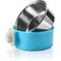 Joyoldelf Dog Bowl Feeder Pet Puppy Food Water Bowl, 2-in-1 Plastic Bowl & Stainless Steel Bowl, Mountable Cat/Rabbit/Bird/Hamster/Shitzu/Ferret Food Basin Dish Perfect for Crates Joyoldelf Dog Bowl Feeder Pet Puppy Food Water Bowl, 2-in-1 Plastic Bowl & Stainless Steel Bowl, Mountable Cat/Rabbit/Bird/Hamster/Shitzu/Ferret Food Basin Dish Perfect for Crates