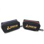 Pawfessor Dions Dog Poop Bag Holder Leash Attachment, Includes 1 Roll of Poop Bags, Waste Bag Dispenser, Lightweight Fabric, Walking, Running or Hiking Accessory