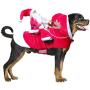 BWOGUE Santa Dog Costume Christmas Pet Clothes Santa Claus Riding Pet Cosplay Costumes Party Dressing up Dogs Cats Outfit for Small Medium Large Dogs Cats
