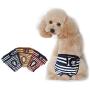 TiaoBug Female Dog Diapers, Reusable Breathable Pet Dog Panties Doggie Diaper Wraps Sanitary Pants Brown X-Large