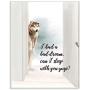 Stupell Industries Dog Nightmare Quote Funny Pet Parents Phrase, Designed by Ziwei Li Art, 13 x 19, Wall Plaque