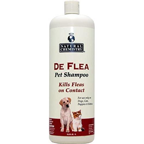 DeFlea Ready to Use Flea & Tick Shampoo for Dogs and Puppies 33.8oz