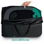 Ruff N Ruffus Portable Foldable Pet Playpen + FREE Carrying Case + FREE Travel Bowl | Available in 3 Sizes | Exercise Pen Kennel Indoor/Outdoor Water-Resistant Removable Shade Cover Dogs/Cats/Rabbits
