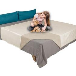 Ameritex Pet Bed Blanket Reversible 100% Waterproof Velvet Super Soft for Sofa and Bed