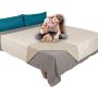 Ameritex Pet Bed Blanket Reversible 100% Waterproof Velvet Super Soft for Sofa and Bed