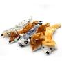 Jalousie 5 Pack Dog Squeaky Toys Three no Stuffing Toy Squeaky Toy Without Stuffing for Small Medium Large Dog Pets New (Stuffingless Combo C)