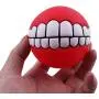 1PC only Treat Ball Pet Dog Toy Smile With Teeth Grinding Chew Sound Funny Playing BLUS 1PC only Treat Ball Pet Dog Toy Smile With Teeth Grinding Chew Sound Funny Playing BLUS