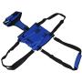 Zerodis Dog Sling Assist Belt, XLarge Polyester Dog Lift Support Harness Blue Adjustable Full Body Lift Harness Walking Strap for Disabled Old Age Dogs