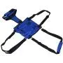 Zerodis Dog Sling Assist Belt, XLarge Polyester Dog Lift Support Harness Blue Adjustable Full Body Lift Harness Walking Strap for Disabled Old Age Dogs