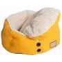 Armarkat Cat Bed Model C75HMB/MH Gold Waffle Texture Poly Blend and White