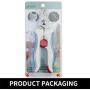 LOTSOF Professional Dog Cat Nail Clippers and Trimmers- Safety Guard to Avoid Over Cutting, Free Nail File in Anti-Slip Handle, Razor Sharp Blade Grooming Tool for Large and Small Animals
