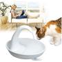 DFVV Pet Water Dispenser Smart Pet Drinking Fountain Water Fountain, Cat Dog Drinking Water Fountain Drinking Water Dispenser Healthy Cat Waterfall Volume: 2.36L Live Spring Drinker Pet Feeder
