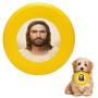 Pet Frisbee Flying Disc Dog Toy - Multifunction Light of The World Brent Borup