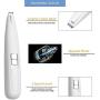 Dog Clippers, Dog Grooming Clippers Kit, Professional Low Noise Grooming Clippers Trimmers, Cordless USB Rechargeable Electric Pet Hair Clippers for Dogs Cats Around Face Paws Eyes Ears Rump White