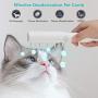 BRZYEAI Cat Dog Pet Brush with O3 Function ,Massage Comb , Removing Matted Fur, Knots & Tangles Professional Rabbit Dogs Cats Puppy Pets Hair Grooming Kit Natural and Safe