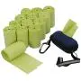Pekky 100% Biodegradable Dog Poop Bags, Compostable Pet Waste Bags with A Soft Zipper Dispenser(280 Bags)
