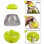CHENLU Pet Supplies Interactive Dog Cat Food Ball Bowl Toy Fun Pet Shake Leaking Food Container Puppy Cat Slow Feeding Pet Tumbler Toy