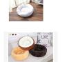 ZZK Small Round, Medium-Sized pet Cats and Dogs pad Four Seasons General Autumn and Winter Warm pet Dogs and Cats Bed