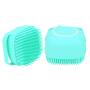 Silicone Dog Bath Brush,Pet Dog Massage Brush with Shower Scrubber Shampoo Dispenser,Soft Brush Rubber Bristle for Dogs and Cats with 2 Pack Hooks