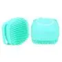 Silicone Dog Bath Brush,Pet Dog Massage Brush with Shower Scrubber Shampoo Dispenser,Soft Brush Rubber Bristle for Dogs and Cats with 2 Pack Hooks Silicone Dog Bath Brush,Pet Dog Massage Brush with Shower Scrubber Shampoo Dispenser,Soft Brush Rubber Bristle for Dogs and Cats with 2 Pack Hooks