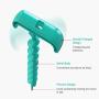 Filtries Dog Stake Tie Out Cable, Outdoor Pet Anchor Rope Leash Toy, Sturdy Training Tether for Backyard Small Medium Large Dogs