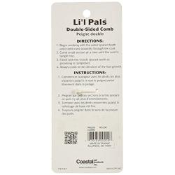 Lil Pals Double-Sided Dog Comb, Green