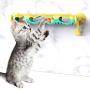 Grehod Cat Toy Cat Tunnel Turntable Toy, 360° Turntable Toy, Pet Comb Hair Massage Brush, Bell Suction Cup Toy, Roller Ball Toy, Pet Puzzle Turntable Toy