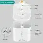 HYDGOOHO Cat Water Dispenser 2.4L Drinking Fountains Super Quiet Flower Automatic Electric Water Bowl with 5 Replacement Filters for Dogs, Cats, Birds and Small Animals HYDGOOHO Cat Water Dispenser 2.4L Drinking Fountains Super Quiet Flower Automatic Electric Water Bowl with 5 Replacement Filters for Dogs, Cats, Birds and Small Animals
