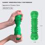 KUSSONLI Dog Chew Toys for Indestructible Aggressive Chewers Large Breed-Durable Dog Toothbrush Teeth Cleaning,Natural Rubber,Green