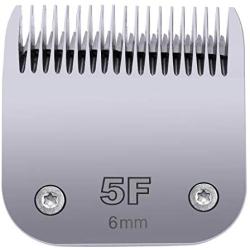 Clipper Blade Replacement Compatible with Andis/Oster Detachable Clipper, 5F Blade Compatible with Wahl KM10, KM2, KM5, for Dog Grooming